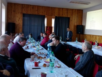 Zasadnutie Rady a Valného zhromaždenia MAS “Horný Šariš – Minčol” 5.12.2018